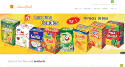 Desktop Screenshot of anmol-foods.com